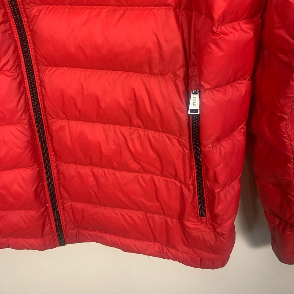Polo by Ralph Lauren Lightweight Packable Down Pony Logo Zip Up Jacket - Picture 16 of 16